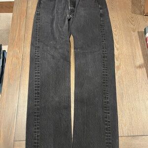 Men’s Levi’s Straight Leg Jeans Black Size 33x32